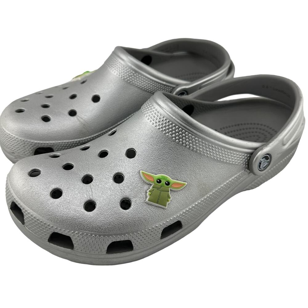 Disney Parks Star Wars Mandalorian Grogu The Child Baby Yoda Crocs M11